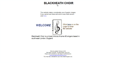 Desktop Screenshot of blackheathchoir.org.uk